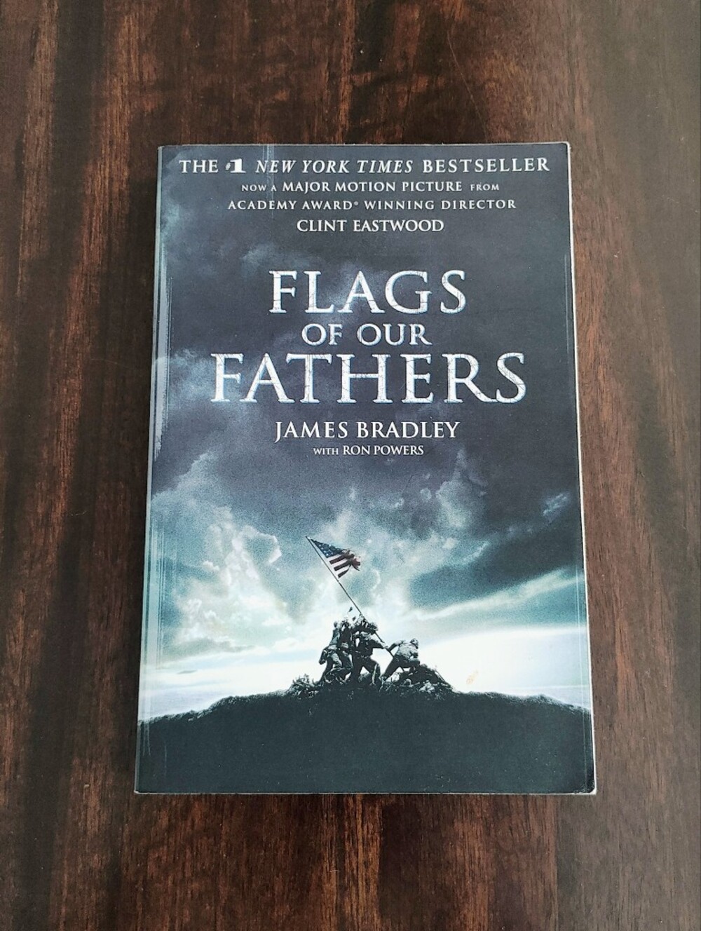 Flags of Our Fathers by James Bradley - Navy/Gray Paperback